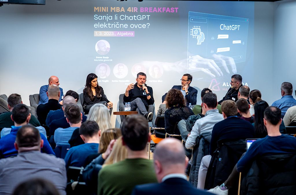 Predsjednik Uprave EFFECTUS veleučilišta izv.prof.dr.sc. Robert Kopal moderator i panelist Algebrinog panela o umjetnoj inteligenciji