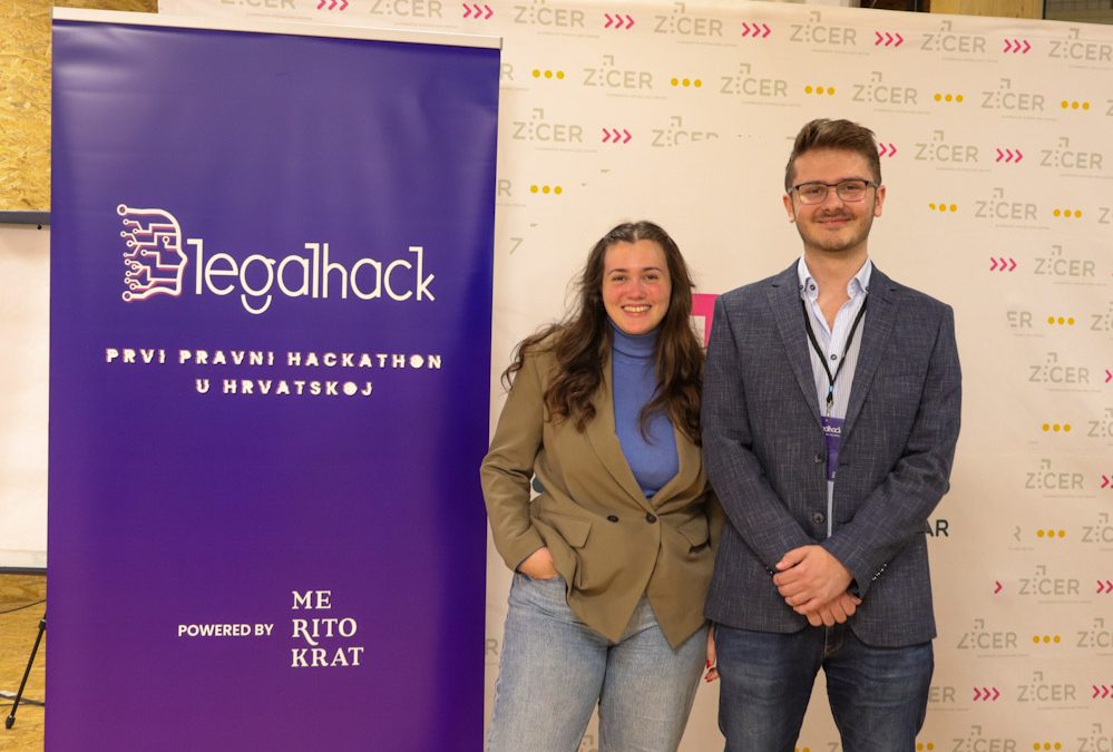 Studenti Effectus veleučilišta osvojili treće mjesto na LegalHack Hackatonu