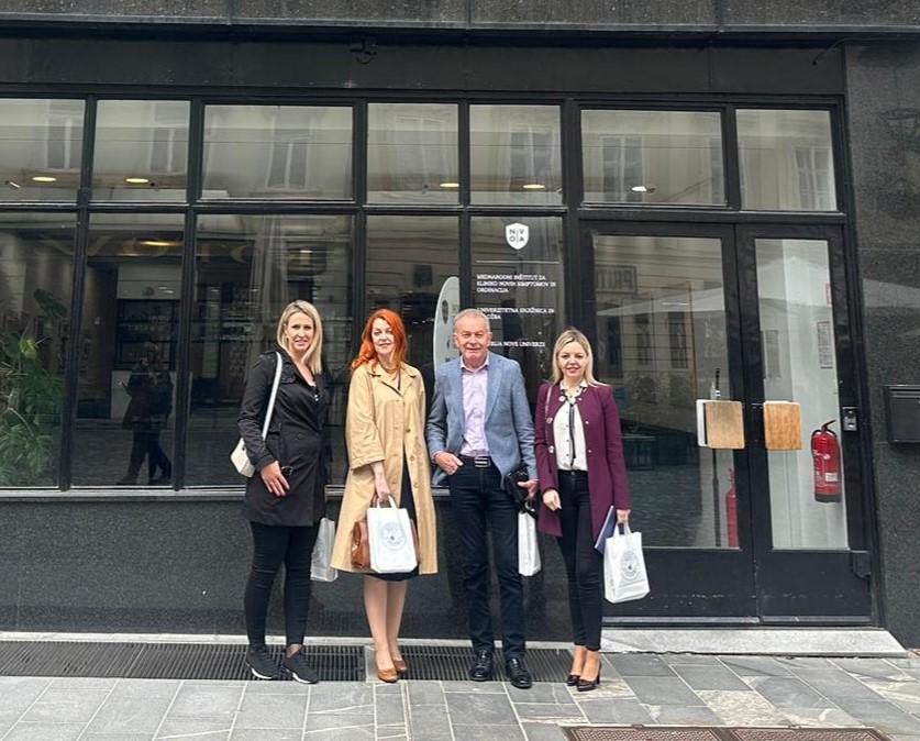 Outgoing Staff Mobility to the Partner Institution Nova Univerza in Ljubljana