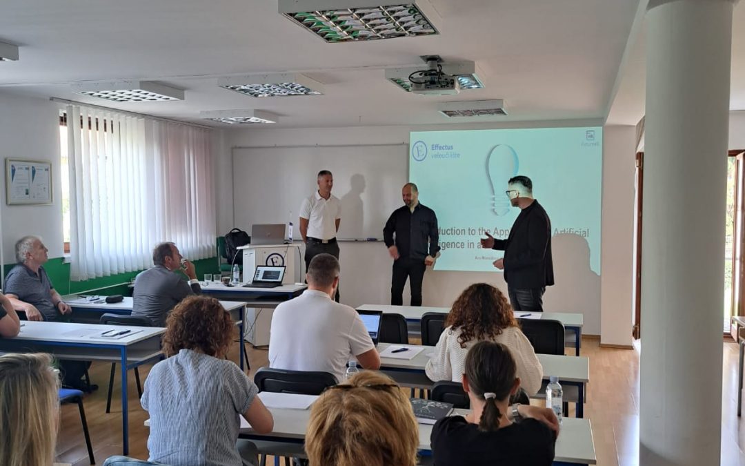 Edukacija „Uvod u primjenu umjetne inteligencije u akademskom okruženju“