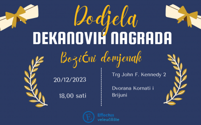 Svečana dodjela Dekanovih nagrada i priznanja