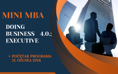 Upisujemo prvu generaciju polaznika – MINI MBA Doing Business 4.0 (db4) – Executive