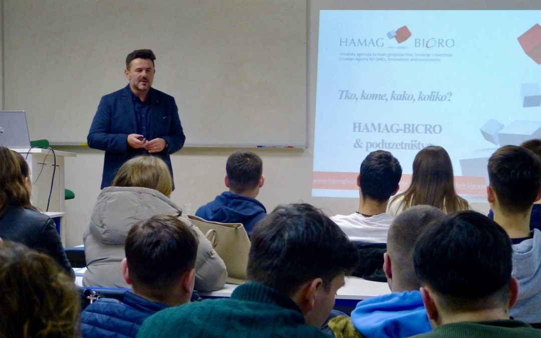 Gost predavač: Vjeran Vrbanec, predsjednik Uprave HAMAG BICRO