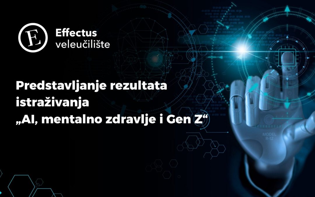 Predstavljanje rezultata istraživanja „AI, mentalno zdravlje i Gen Z“