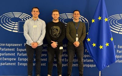 Naši studenti u posjeti Europskom parlamentu u Bruxellesu