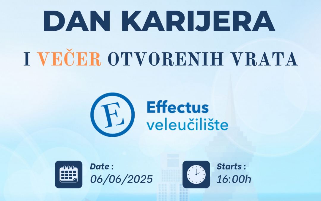 Otkrij studij, započni karijeru, osvoji vrijedne nagrade: Provedi s nama DAN karijera i VEČER otvorenih vrata