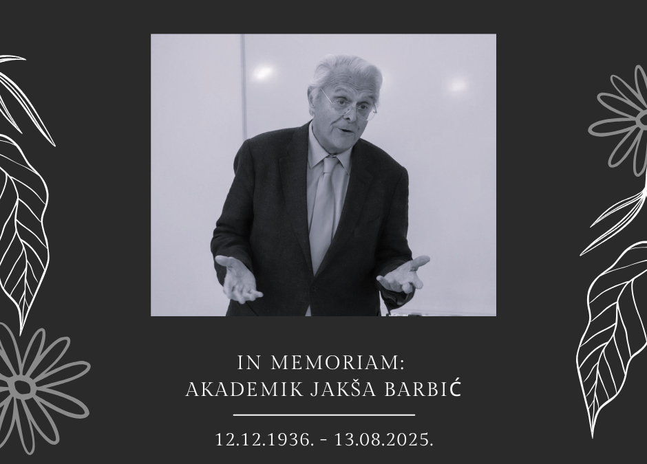 In memoriam: Akademik Jakša Barbić (1936. – 2025.)