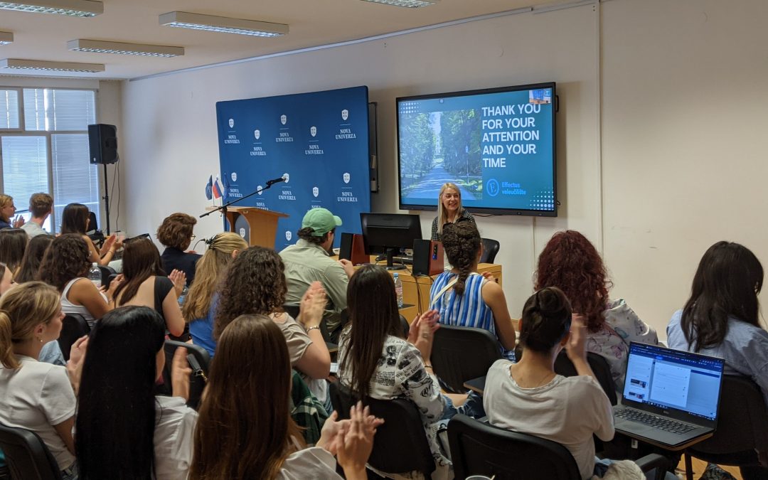 Autumn School on Housing Issues: Lecture by Dr. Jelena Uzelac on Climate Change