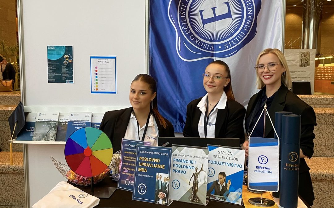 EFFECTUS veleučilište predstavilo svoje studijske programe na prvoj Smotri hrvatskih veleučilišta u sklopu EduFesta 2025