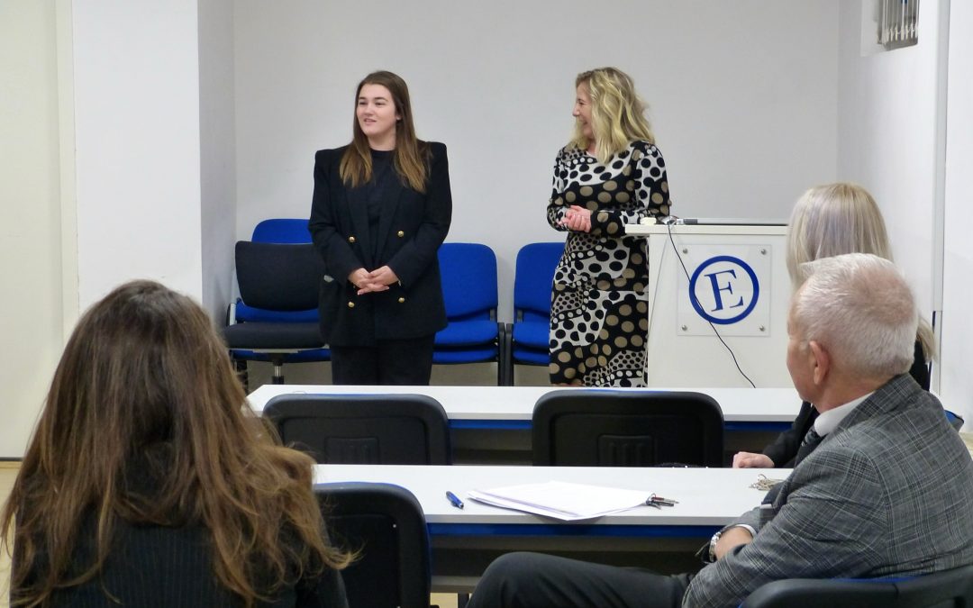 Lucija Hadrović Appointed Head of the EFFECTUS University of Applied Sciences Alumni Community