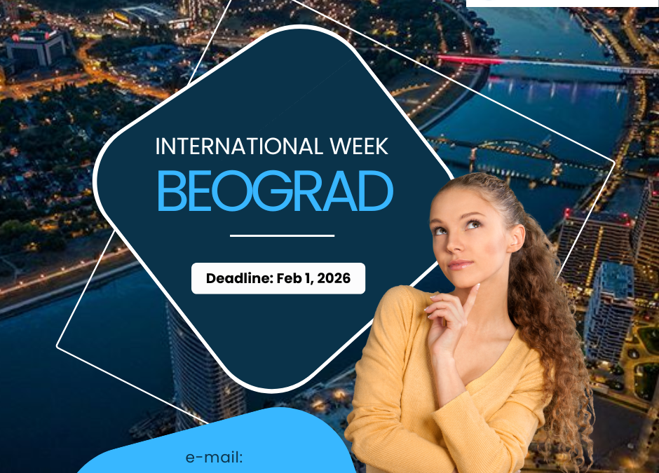 Digital Skills, International Experience, and Erasmus+: Applications for Belgrade Open Until February 1