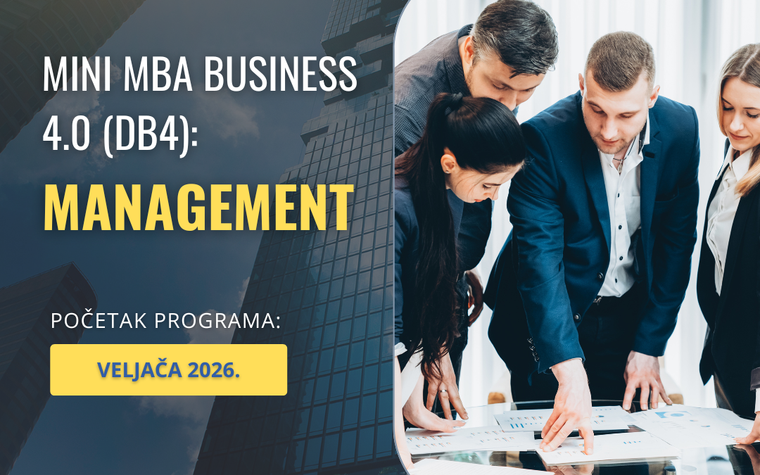 Javni poziv za upis u program „Mini MBA Business 4.0 (DB4): Management “