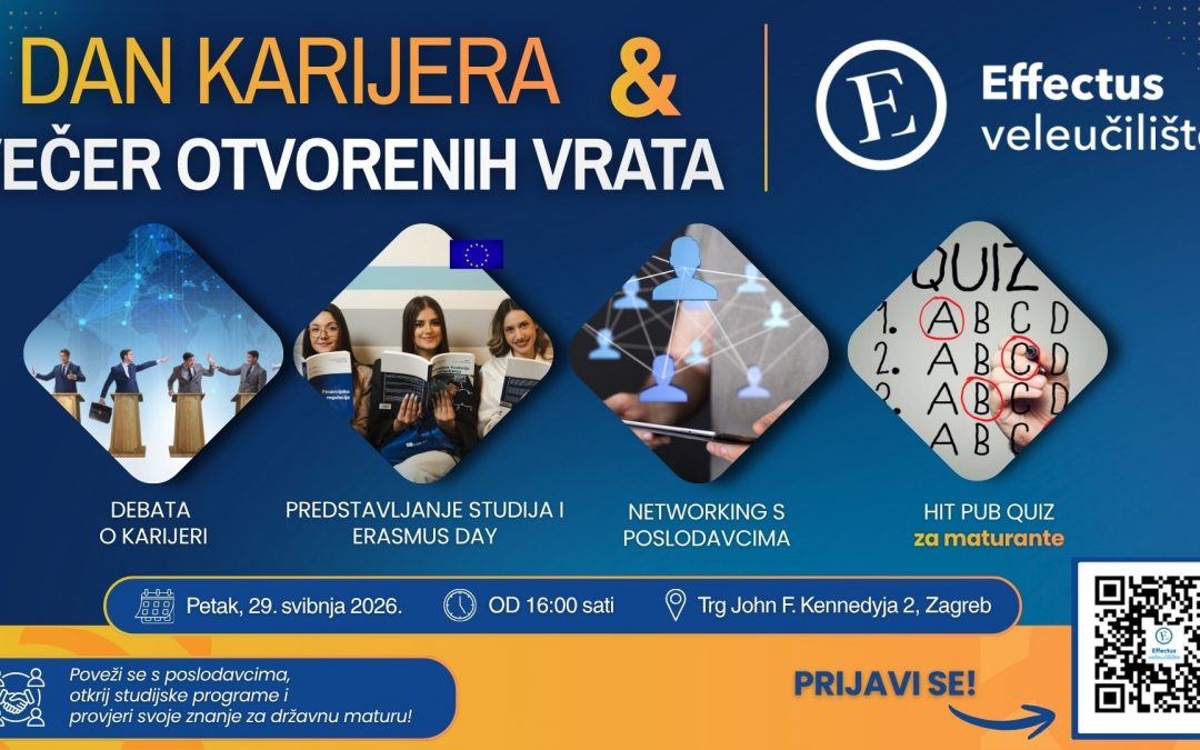 Dan karijera i večer otvorenih vrata EFFECTUS veleučilišta – 29.05.2026.
